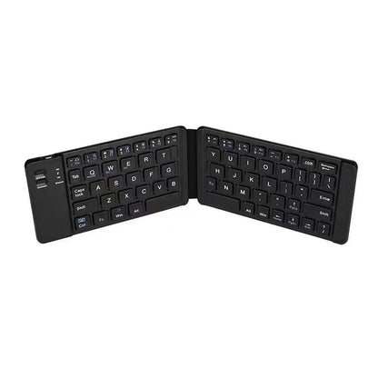 Wireless Folding Keyboard Bluetooth Keyboard with Touchpad for Windows, Android, Ios,Phone,Multi-Function Button Mini Keyboard