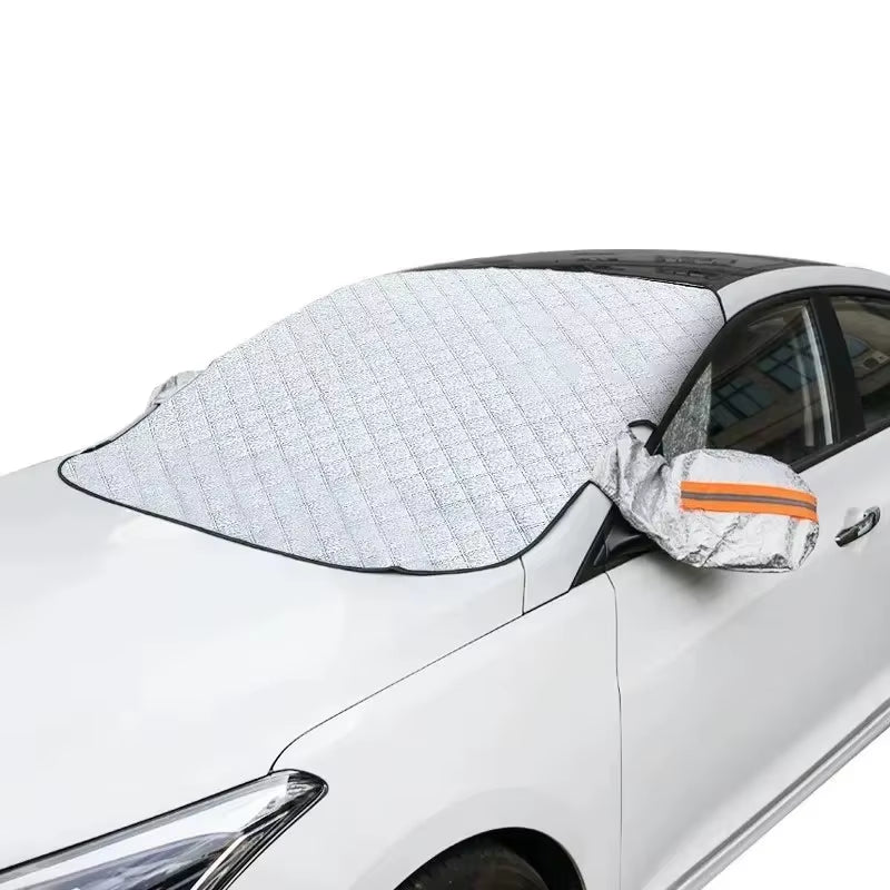 Magnetic Car Snow Shield Frost Prevention Frost Prevention Front Windshield Sunshade Thickened Snow Shield Car Coat 1PC